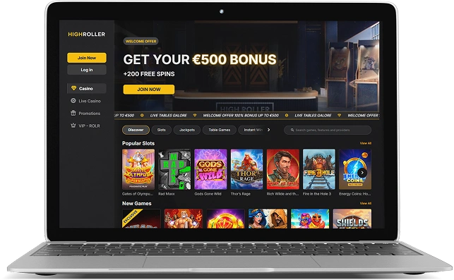 HighRoller Casino Canada Desktop HighRoller Casino Canada Desktop